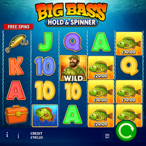 BC.Game - Big Bass Hold and Spinner Slot - Pragmatic Play