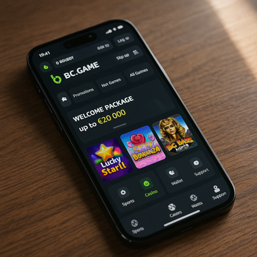 BC.Game - Mobilā Versija - Responsīva Platforma Jebkuram Telefonam